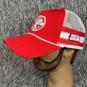 Cincinnati Reds Trucker Hat Mens OSFM Red Big Red Machine FanDuel Snapback Cap